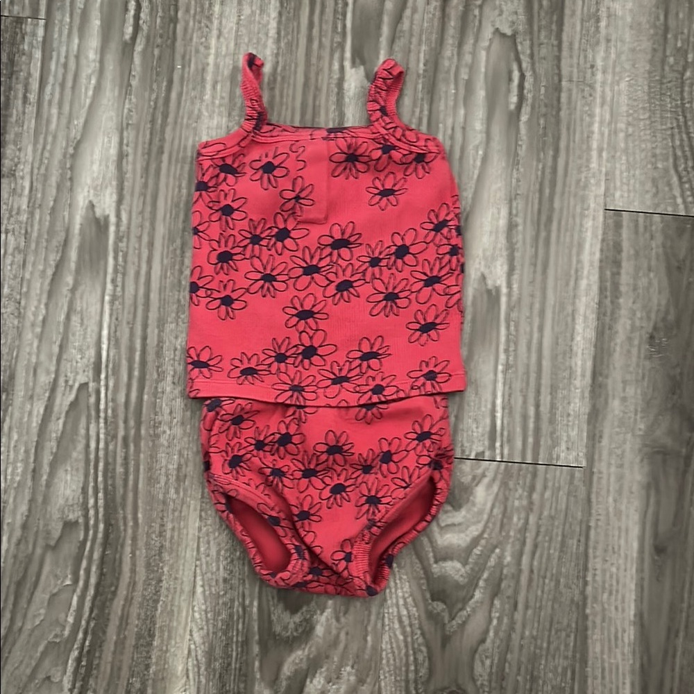 Floral Pink Kids Matching Set